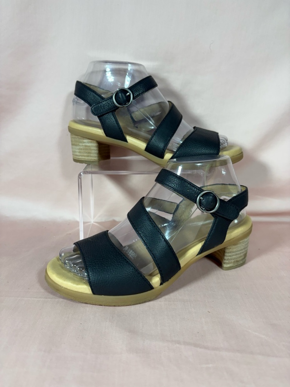 Dansko Tansy Black Nappa Sandal Women’s EU 36/US 5.5-6.0